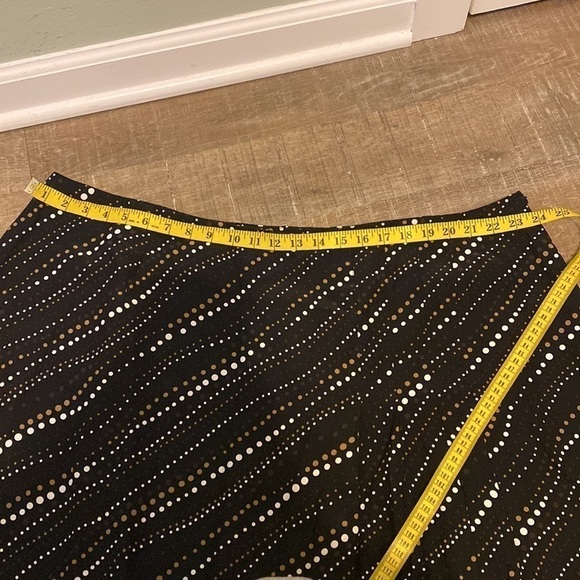 ELiSABETH 100% Silk ascending moon Midi Skirt | 24 | NWOT - Picture 2 of 11